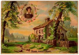 John Howard Payne Composer of "Home, Sweet Home" M.F. Tobin Victorian Print C8 - Picture 1 of 2
