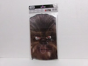 8 MASCHERE STAR WARS GLI ULTIMI JEDI CHEWBACCA REY PHASMA GUARDIA ROSSA DISNEY Halloween - Foto 1 di 11