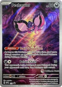 SEALED STAMPED Pecharunt SVP 129 - Black Star Promo Pokémon Center Exclusive - Picture 1 of 1