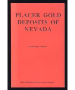 Placer Bergbau in Nevada Gold Edelsteine Bergmann Schürfer Schwenken Geologie illustriert - Bild 1 von 1