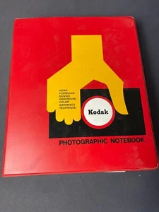 Vintage Kodak Photographic Notebook Binder with Booklets 1960s to 1970s - Picture 1 of 4