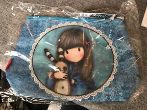 Santoro Eclectic Gorjuss Large Coated Accessory Case – Hush Little Bunny Design - Picture 1 of 2