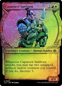Caparocti Sunborn - FOIL SHOWCASE - The Lost Caverns of Ixalan LCI - 0302 - MTG - Picture 1 of 3
