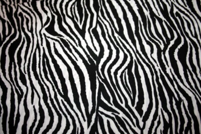 ANIMAL SKIN PRINTS -ZEBRA II - 100% COTTON FABRIC - Image 1 of 3