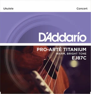 D'Addario EJ87C Corde Ukulele in Titanio, Concerto - Foto 1 di 1