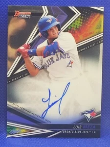 2022 Bowmans Best #B22-LM Luis Meza Auto Blue Jays AA3153 - Picture 1 of 1