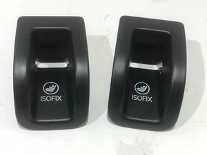 SKODA OCTAVIA MK3   X2 REAR CHILD SEAT ISOFIX BRACKET HOOK COVER 5E0887233A - Picture 1 of 5
