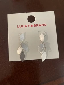 lucky brand earrings silver - Picture 1 of 3