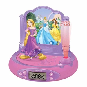 Disney Princesa Rapunzel Proyector Radio Reloj, Luz Nocturna Incorporada, Tiempo Pr... - Imagen 1 de 7