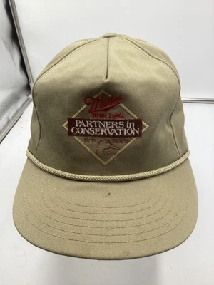 Correa de cuero beige vintage Trucker H8 Miller High Life Partners in Conversation Foto 1 de 4