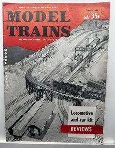 Model Trains Magazine March 1958 Locomotive and car kit - Bild 1 von 1
