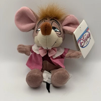 Disney Store Bean Bag Beanie Plush Dormouse Mouse Alice in Wonderland NEW W/ TAG - Image 1 of 4