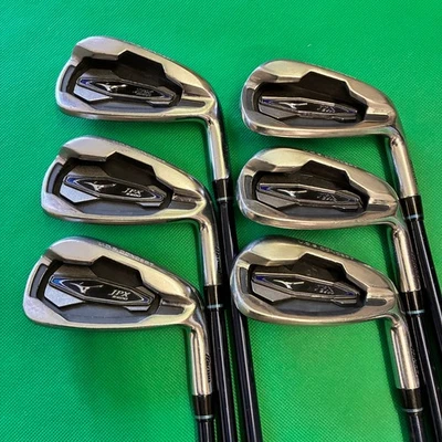 Mizuno JPX E600 Ti Iron Set 6pcs 5-Pw Graphite Flex SR Stiff Regular Golf Clubs - Image 1 of 4