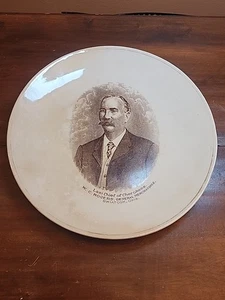 Rare Antique Advertising Plate Last Chief of Cherokees, W.C. Rogers Skiatook OK. - Picture 1 of 6
