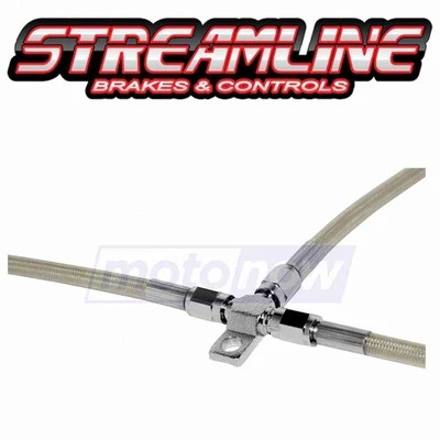 Streamline Front 3-Line Brake Line Kit for 2006-2014 Honda TRX450ER Electric id - Image 1 of 4