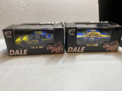 Dale Earnhardt 1/64 1981 #2 Wrangler AND 1980 #2 Mike Curb Chevy Monte Carlos - Image 1 of 4