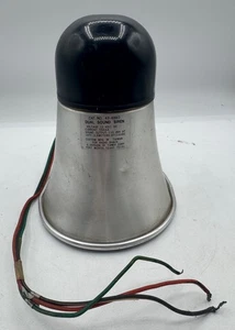Vintage RadioShack Dual Sound Siren 49-488D - Untested, Bent, As-Is - Picture 1 of 5