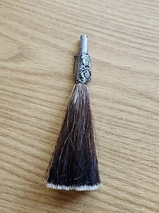 Vintage Bavarian Gamsbart Elk Hat Pin Trachten Bristles Tyrolean - Picture 1 of 6