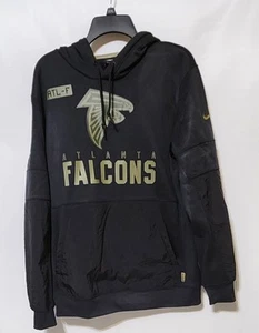 Nike Dri-Fit On Field Apparel ATL Atlanta Falcons NFL Fútbol Sudadera con Capucha Grande - Imagen 1 de 5