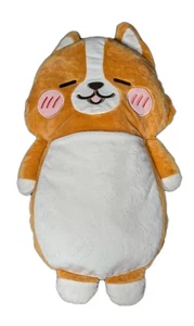 Tsuji Natsumi Marumaru 19 Zoll Corgi Plüschkissen Kissen Spielzeug Orange Japan Neu - Bild 1 von 9