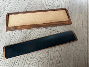 Grovemade Apple Magic Keyboard w Numeric Keypad (A2520) Walnut Tray + Wrist Rest - Photo 1/2