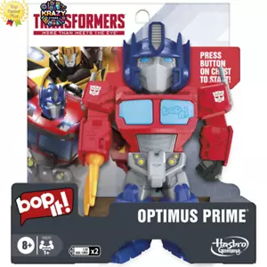 Bop It! Optimus Prime Edition - Electronic Game with Commands for Ages 8+, 1+ Pl - Picture 1 of 8
