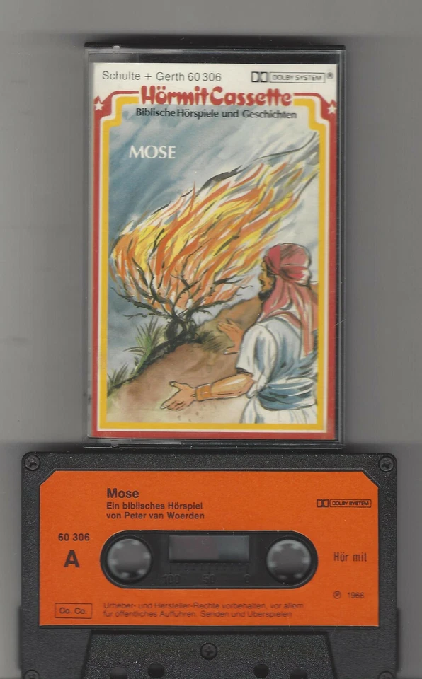 Hörmit: Mose MC Hörmit - Biblische Hörspiele und Geschichten 1966 - Bild 1 von 1