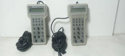 Two Great Condition JVC RM-LP55U Remote Control Units w/ 20' Cable Length - Image 1 of 4