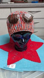 Beanie Mütze Handgestrickt UNIKAT - Bild 1 von 5