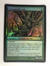 Mtg Magic the Gathering Morningtide Unstoppable Ash FOIL