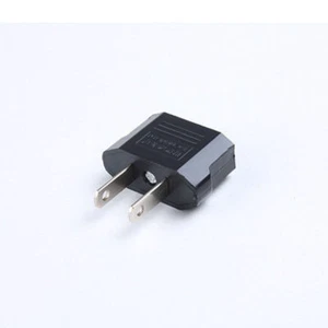 1 pcs European Euro EU to US USA Plug Travel Charger Adapter Outlet Converter - Picture 1 of 1