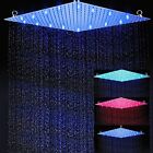 Bathroom Luxury LED Large Rain Shower Head High Pressure Without Shower Arm
