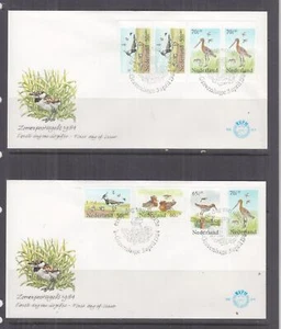 NETHERLANDS, 1984 Social Welfare set of 4 & Booklet pane, First Day covers. - Picture 1 of 1