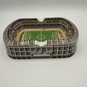 Antiguo Cenicero Estadio Santiago Bernabéu Porcelana Real Madrid González Byass - Imagen 1 de 15