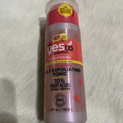Yes To Grapefruit 每日去角质爽肤水 4 盎司 — 第 1/4 张图片