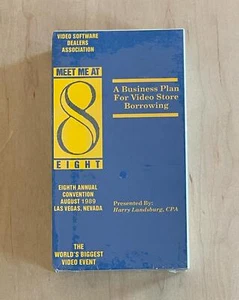 VIDEO STORE BUSINESS PLAN 8th Annual VSDA Convention (1989) Sealed VHS Dealer - Imagen 1 de 9