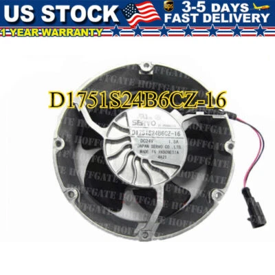 1PC SERVO D1751S24B6CZ-16 DC24V 1.8A ABB Inverter Cooling Fan - Image 1 of 4