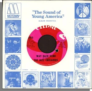 The Jazz Crusaders - Way Back Home + Jackson! - 7" Chisa 45 RPM Single!   - Imagen 1 de 4