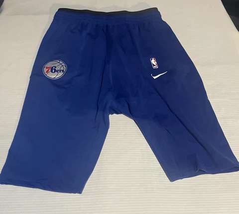 Philadelphia 76ers Long Practice Shorts Men’s Nike Dri Fit Extra Large Tall Cover