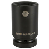 Steelman Pro 17mm Swivel Head 3/8in Extension Impact Socket 97897 Drive 9in Steelman Pro 17mm Swivel Head 3/8in Extension Impact Socket 97897 Drive 9in