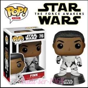 Funko POP Vinyl Bobble-Head Finn Star Wars The Force Awakens POP! (65) 10cm - Picture 1 of 24