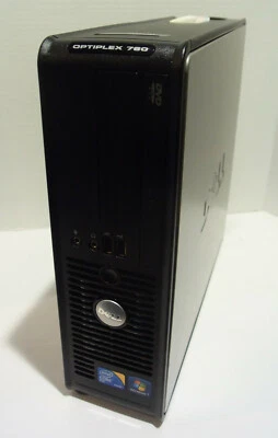 Dell Optiplex 780 PC Desktop (Intel Core 2 Duo 3.06GHz 2GB 160GB Win 10) SFF - Image 1 of 4