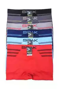 Lot 4 Pack Mens Microfiber Boxer Briefs Underwear Compression Stretch Sport #19 - Picture 1 of 4