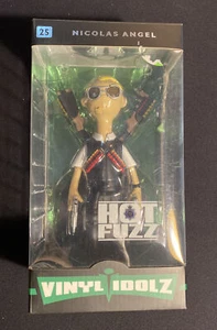 HOT FUZZ Nicolas Angel Vinyl Idolz Figure EDGAR WRIGHT SIMON PEGG - Picture 1 of 6
