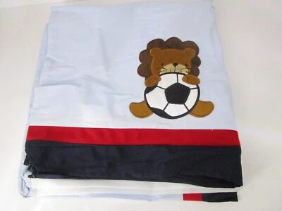 Lambs & Ivy Future All Star Lion Animal Sports DUST RUFFLE SKIRT PART ONLY READ - Image 1 of 4