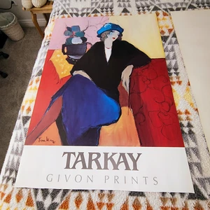1991 Itzchak Tarkay Poster Published by Givon Prints 24"x 36" Suzanne - Picture 1 of 5