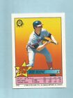 1989 O-Pee-Chee Baseball Sticker Bob Boone #22 Len Dykstra #90 Mets Back
