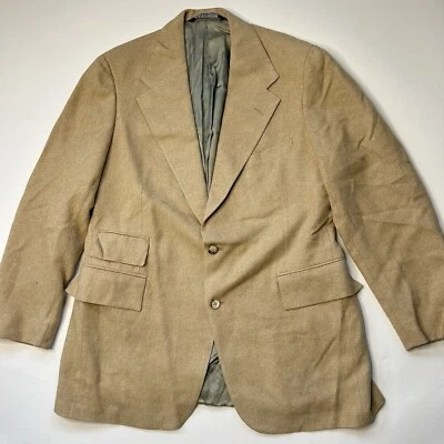 Polo Ralph Lauren Sport Coat Mens 41 Blazer Tweed Wool USA Union Made Vintage - Image 1 of 4
