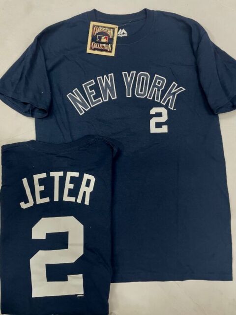 Nike Youth New York Yankees Derek Jeter #2 Navy T-Shirt