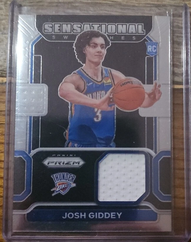2021-2022 Panini Prizm Josh Giddey Sensational Swatches Patch - Image 1 of 2
